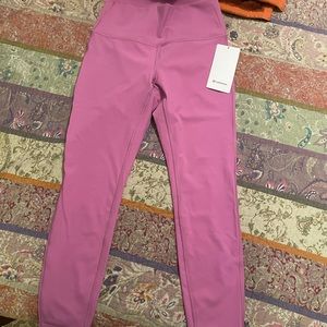 Size 8 lululemon leggings NWT